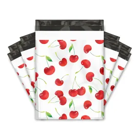 10x13 Cherries Designer Poly Mailers Shipping Envelopes Premium Printed Bags