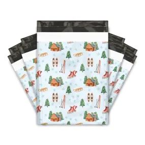 10x13" Snow Day Designer Poly Mailers Shipping Envelopes Premium Printed Bags