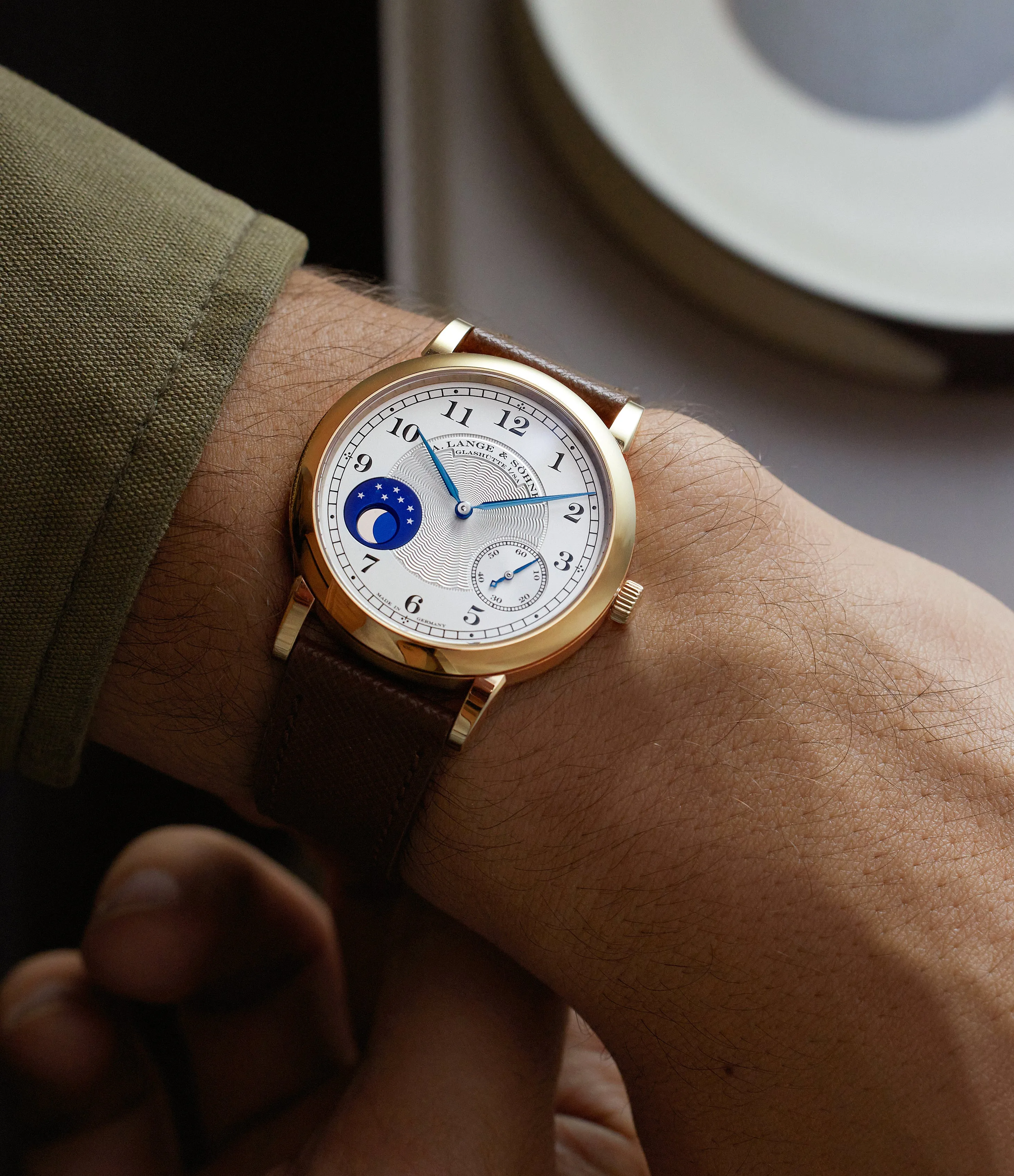 1815 Moonphase "Homage to F.A. Lange" | Honeygold