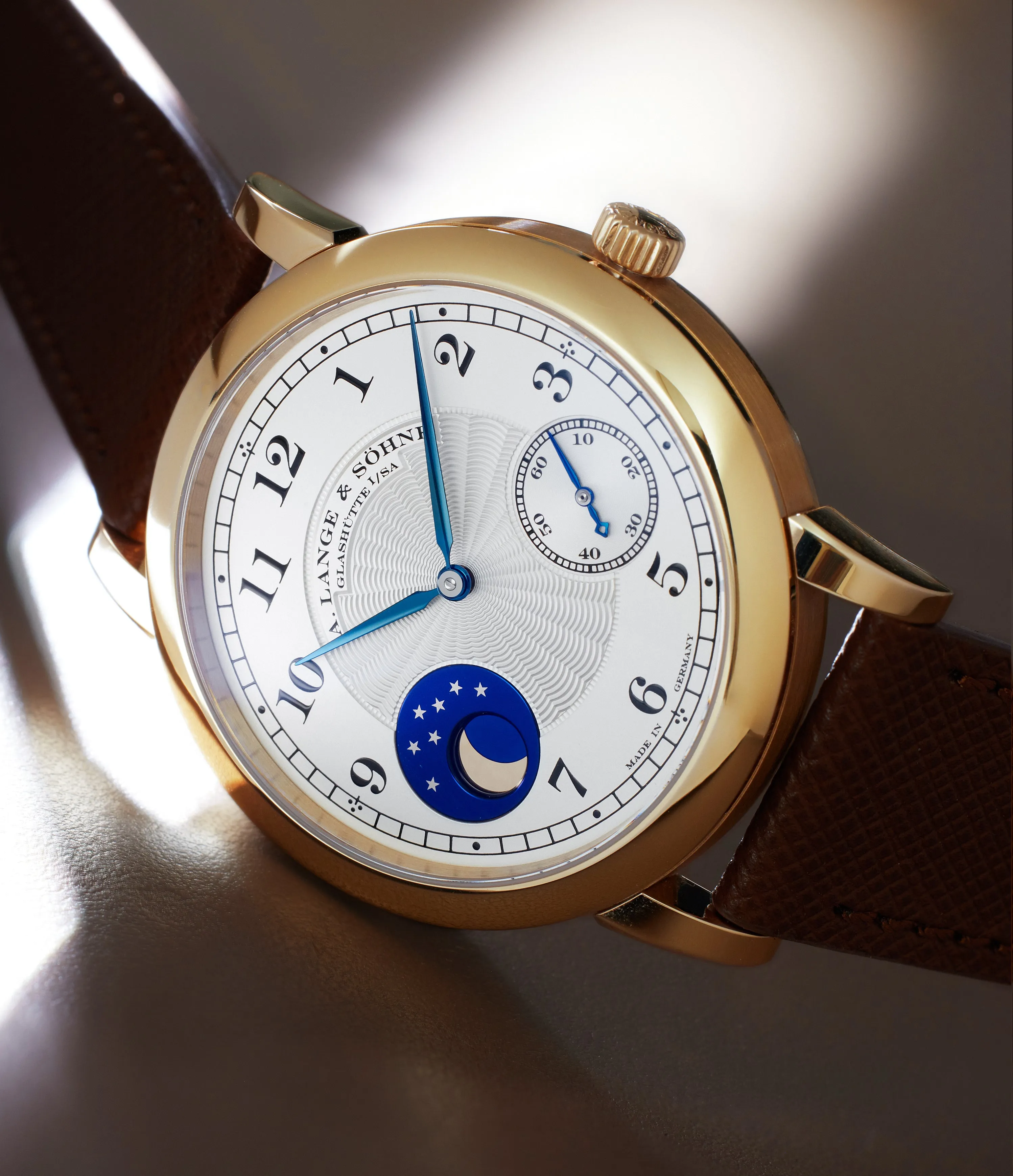 1815 Moonphase "Homage to F.A. Lange" | Honeygold