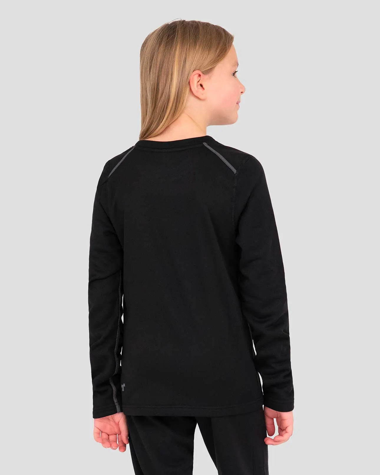 4.0 Kids' Genesis Heritage Expedition Weight Fleece Thermal Crew Shirt