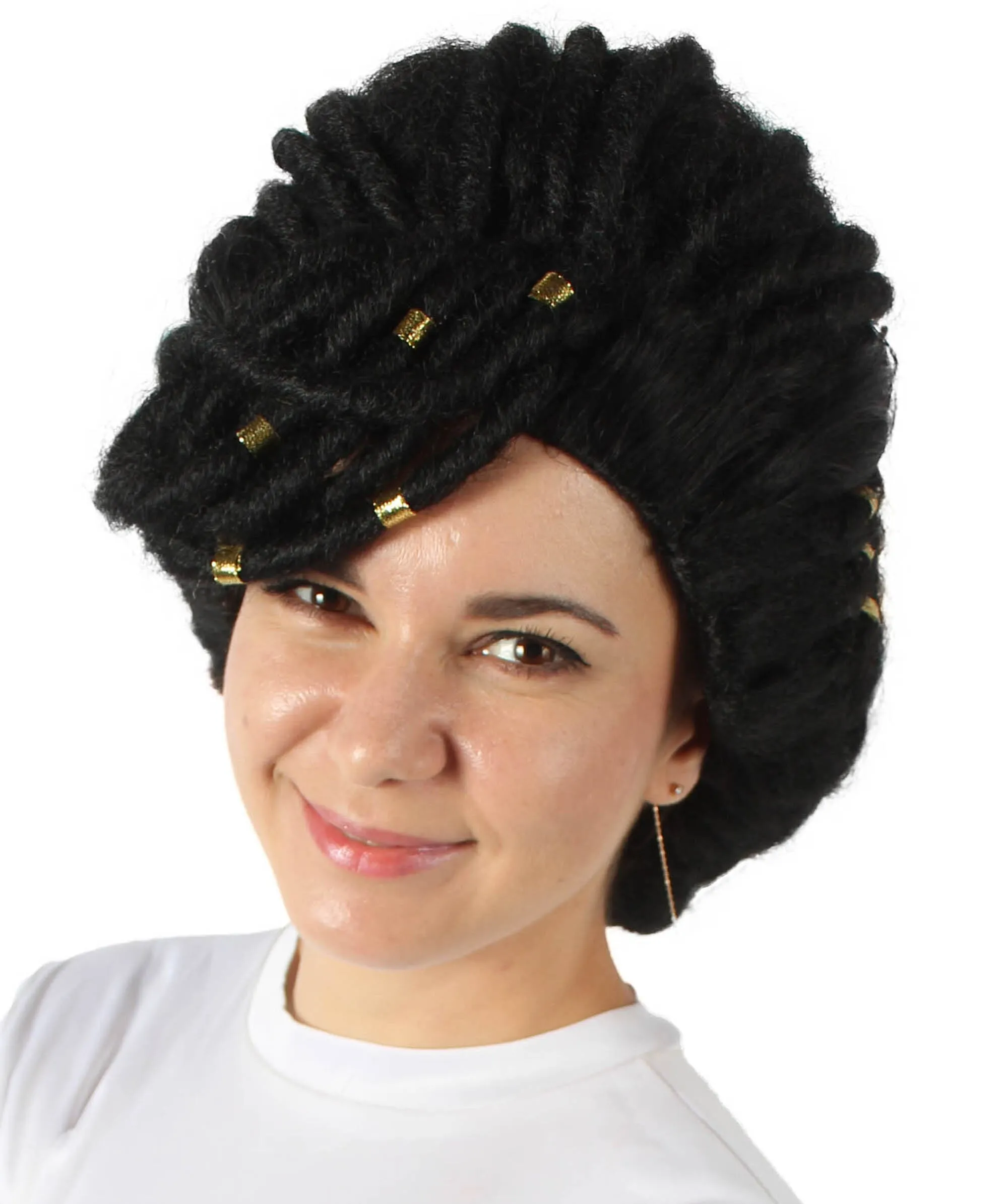 Adult Women’s Online Multiplayer Game Character TV Series Braided Locs Wig | Flame-retardant Synthetic Fiber