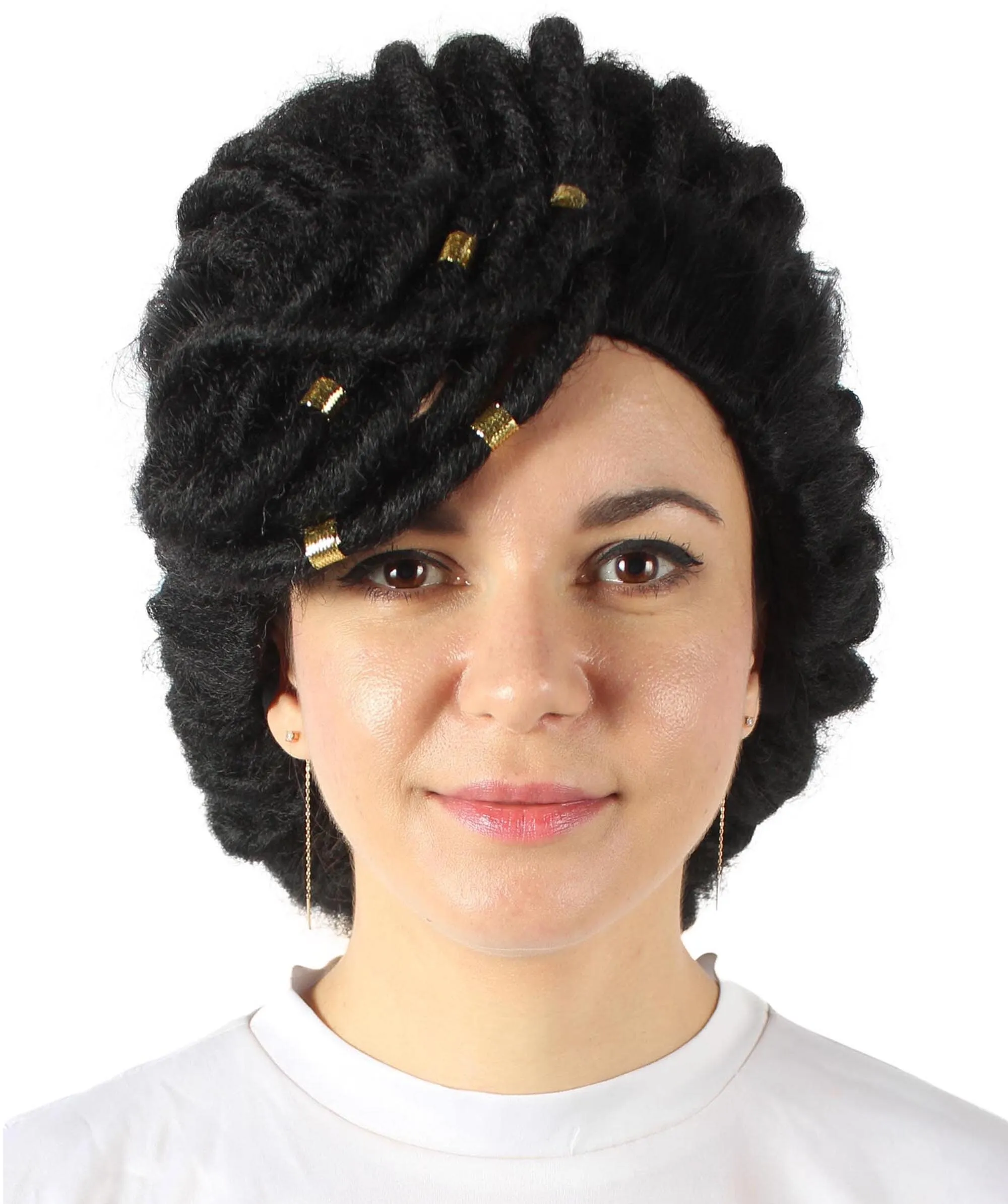 Adult Women’s Online Multiplayer Game Character TV Series Braided Locs Wig | Flame-retardant Synthetic Fiber