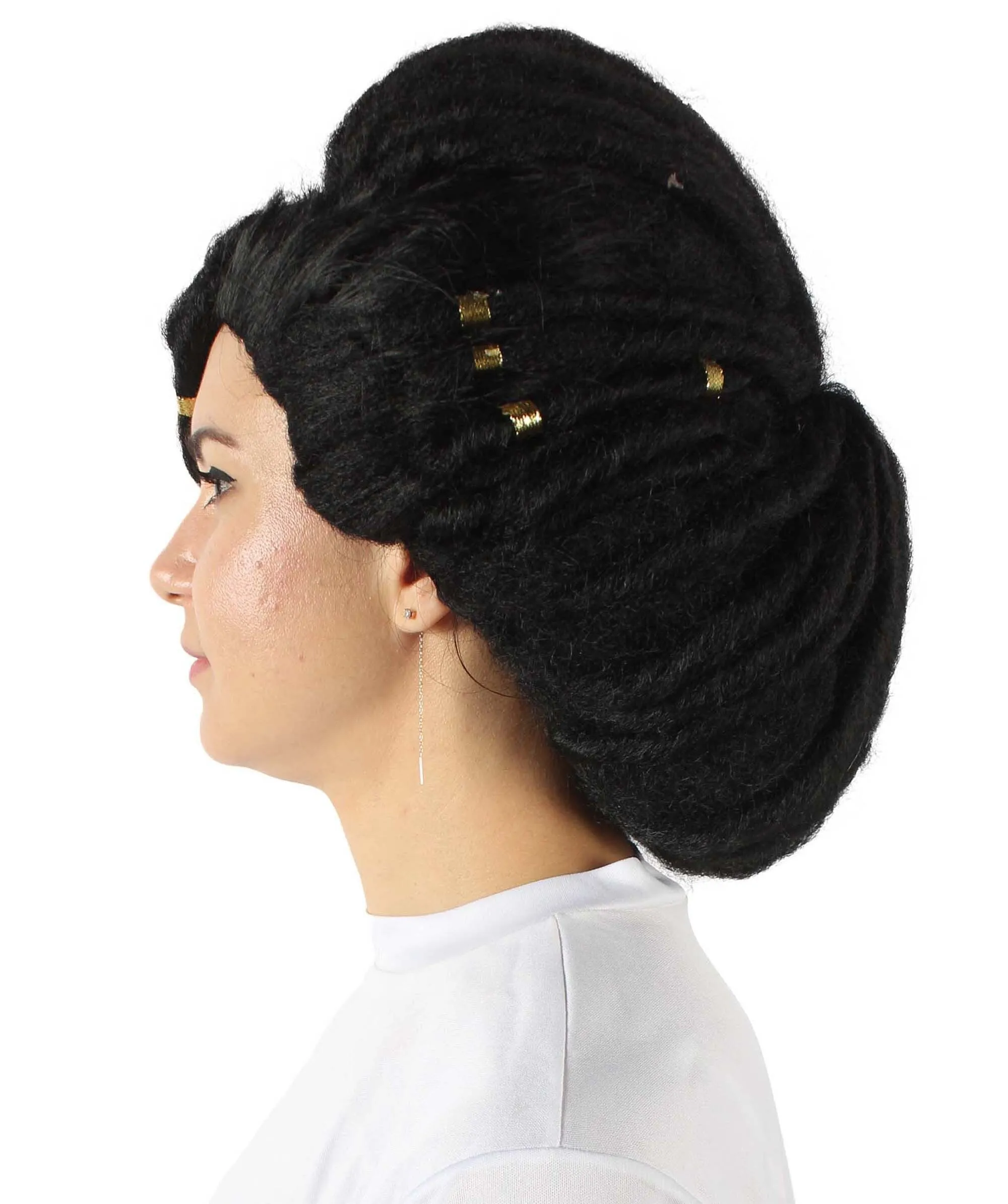 Adult Women’s Online Multiplayer Game Character TV Series Braided Locs Wig | Flame-retardant Synthetic Fiber