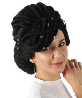 Adult Women’s Online Multiplayer Game Character TV Series Braided Locs Wig | Flame-retardant Synthetic Fiber