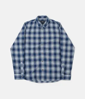 A.P.C. Hector Shirt - Washed Indigo