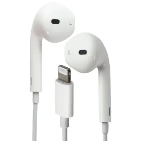 Apple EarPods with Lightning 8-Pin Connector with Microphone - White (MMTN2AM/A)