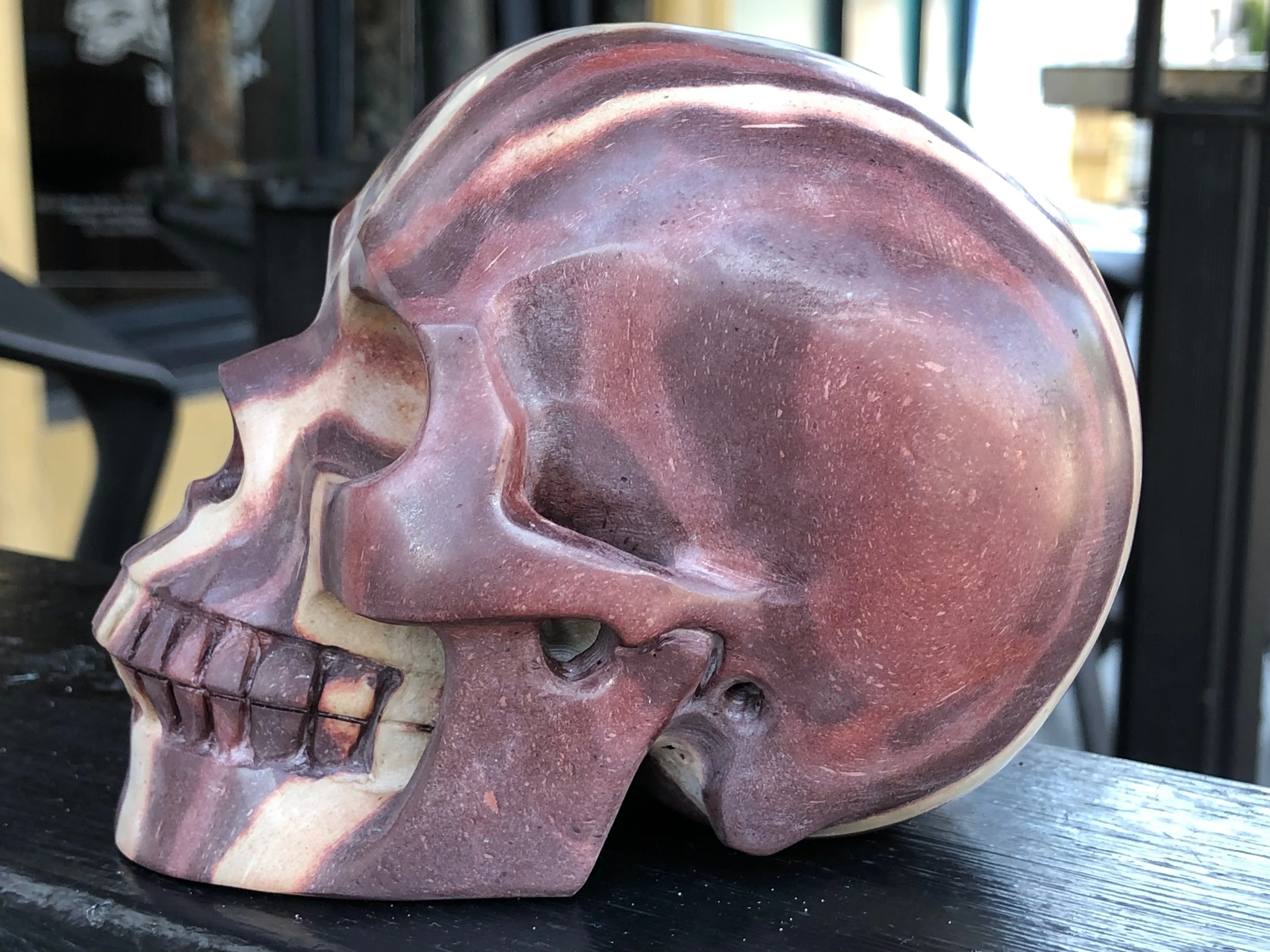 Australian Print Stone Skull [1k1059]