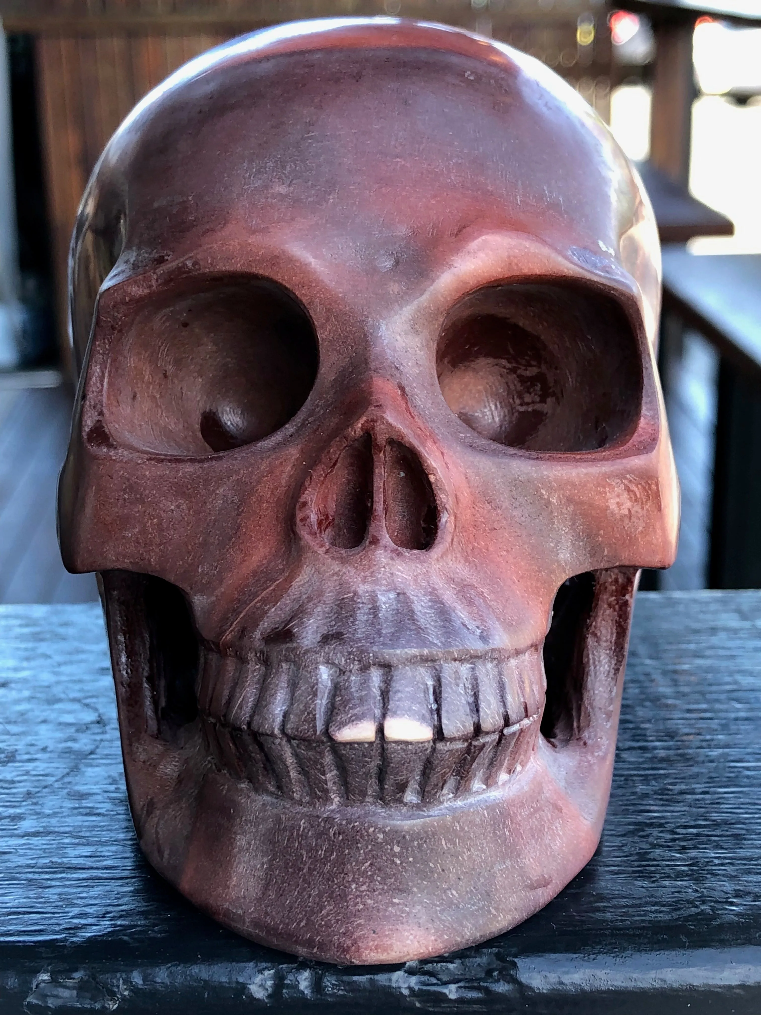 Australian Print Stone Skull [1k1061]