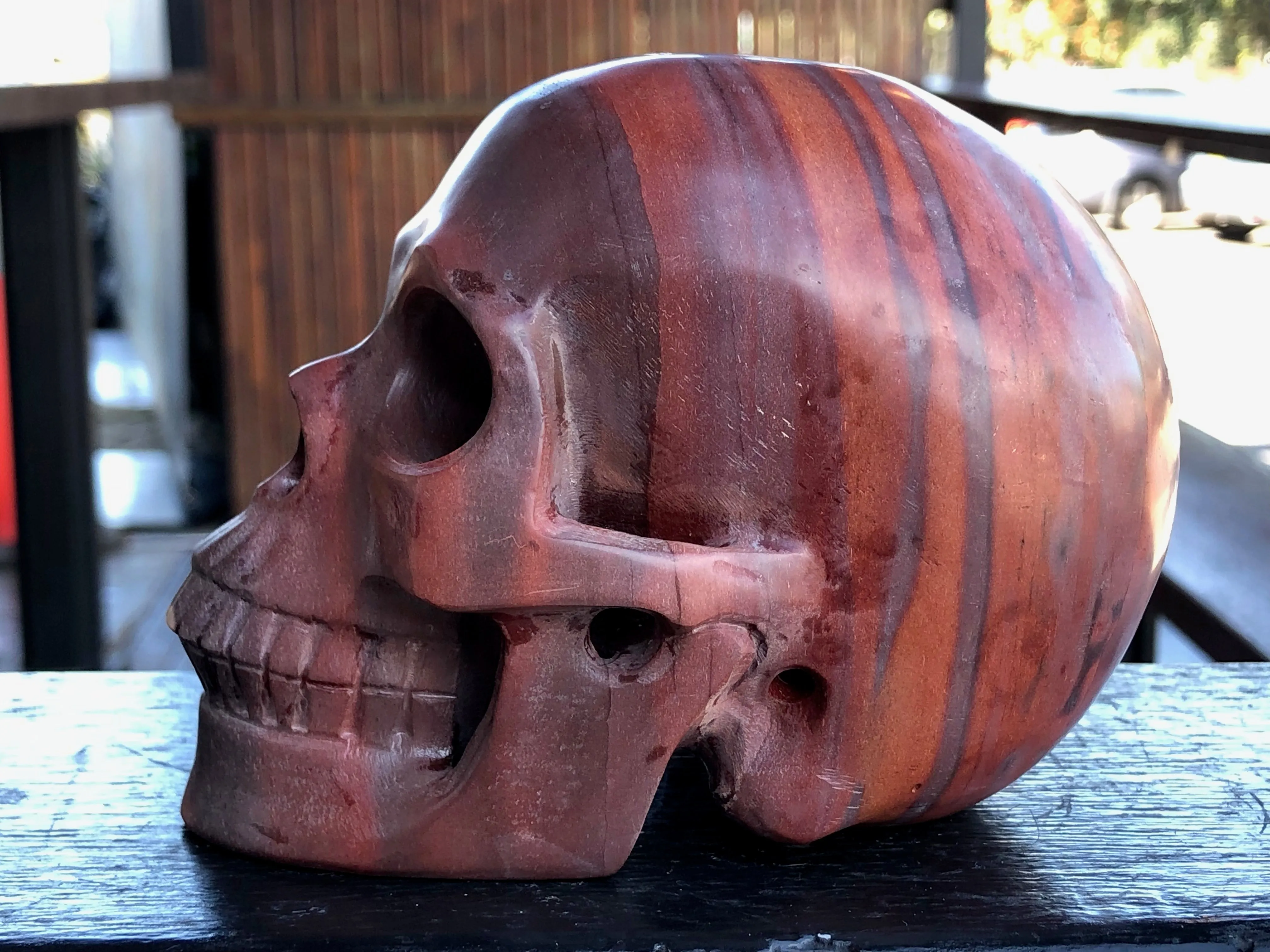 Australian Print Stone Skull [1k1061]