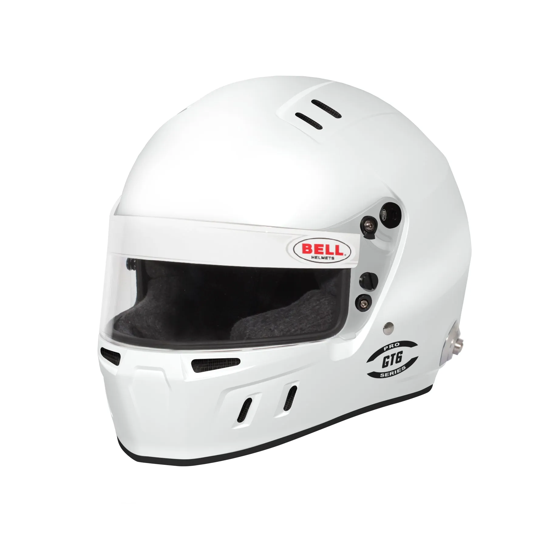 BELL 1341002 GT6 WHITE Racing helmet full face, HANS, FIA8859-2015, size 55 (6 7/8)