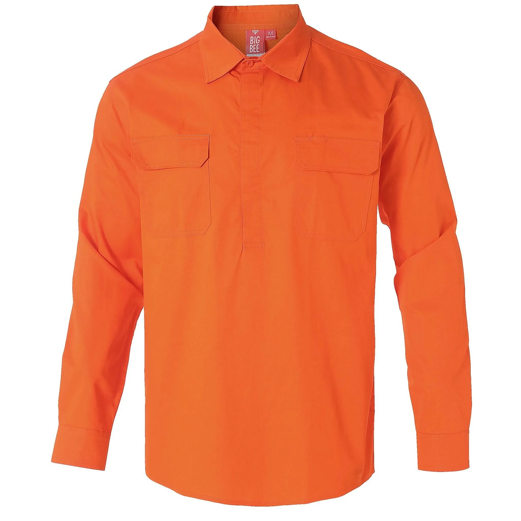 Big Bee CLOSED FRONT Work Shirts, Lightweight Cotton