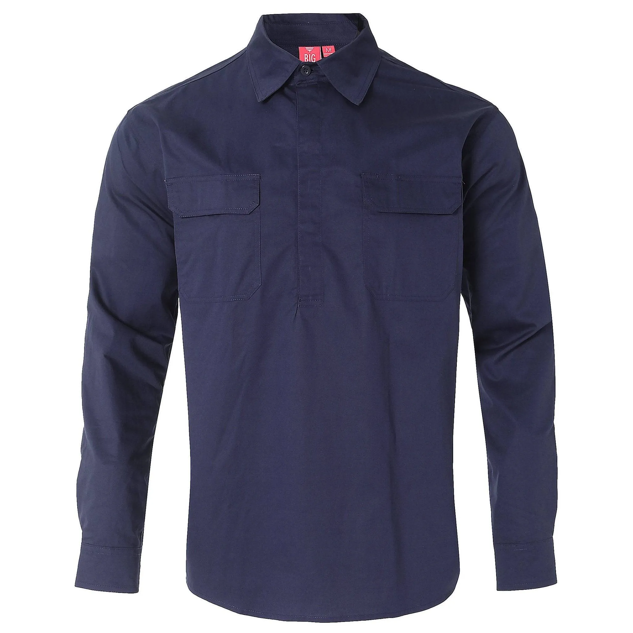 Big Bee CLOSED FRONT Work Shirts, Lightweight Cotton