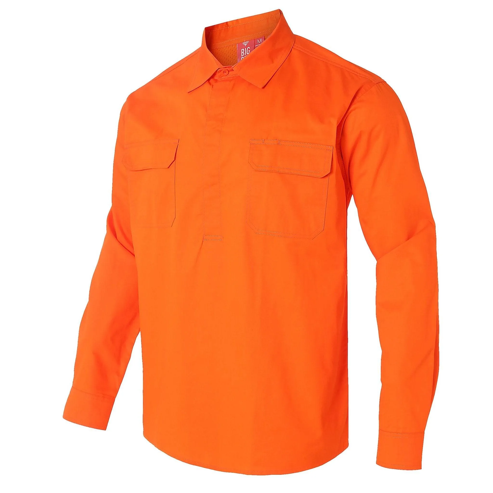 Big Bee CLOSED FRONT Work Shirts, Lightweight Cotton