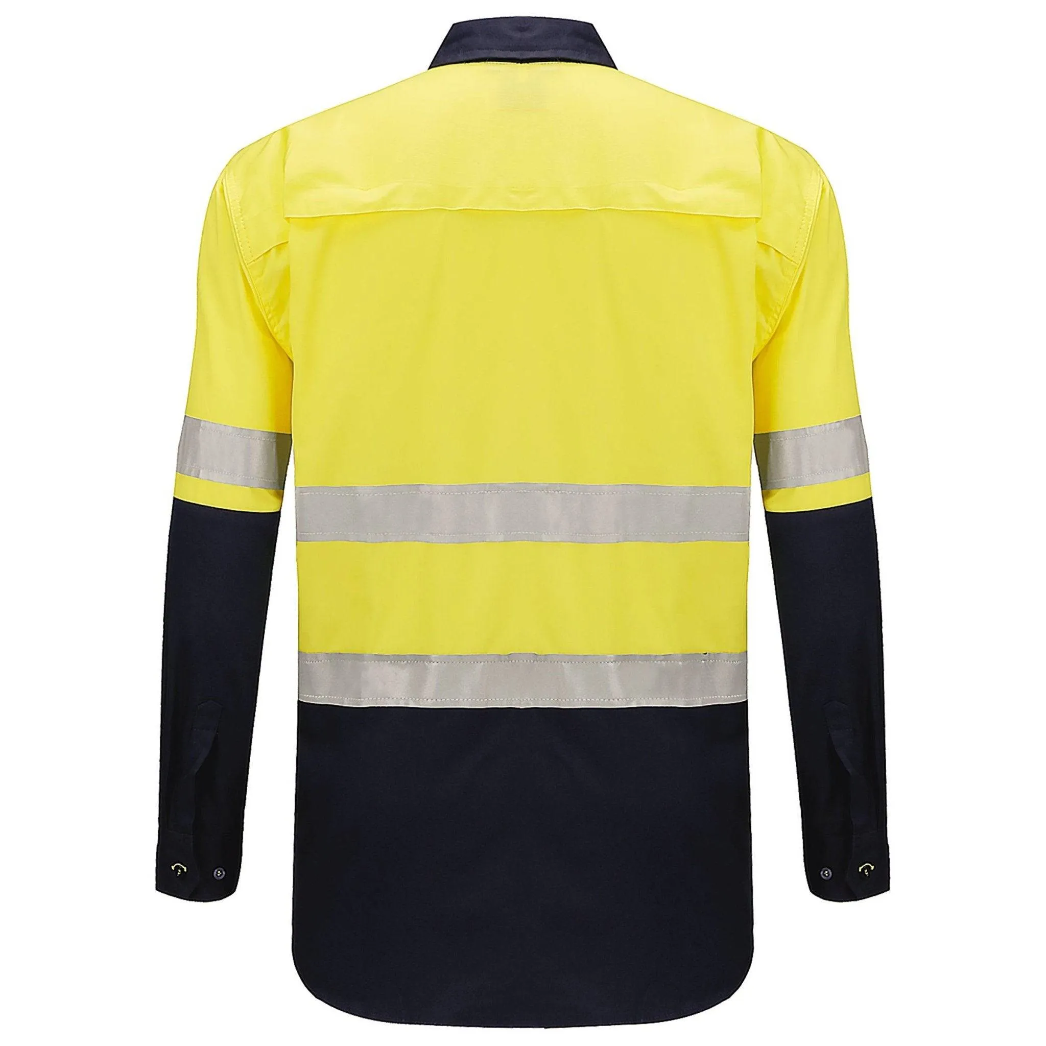 Big Bee Men's Hi Vis Shirts Reflective Tape, Long Sleeve