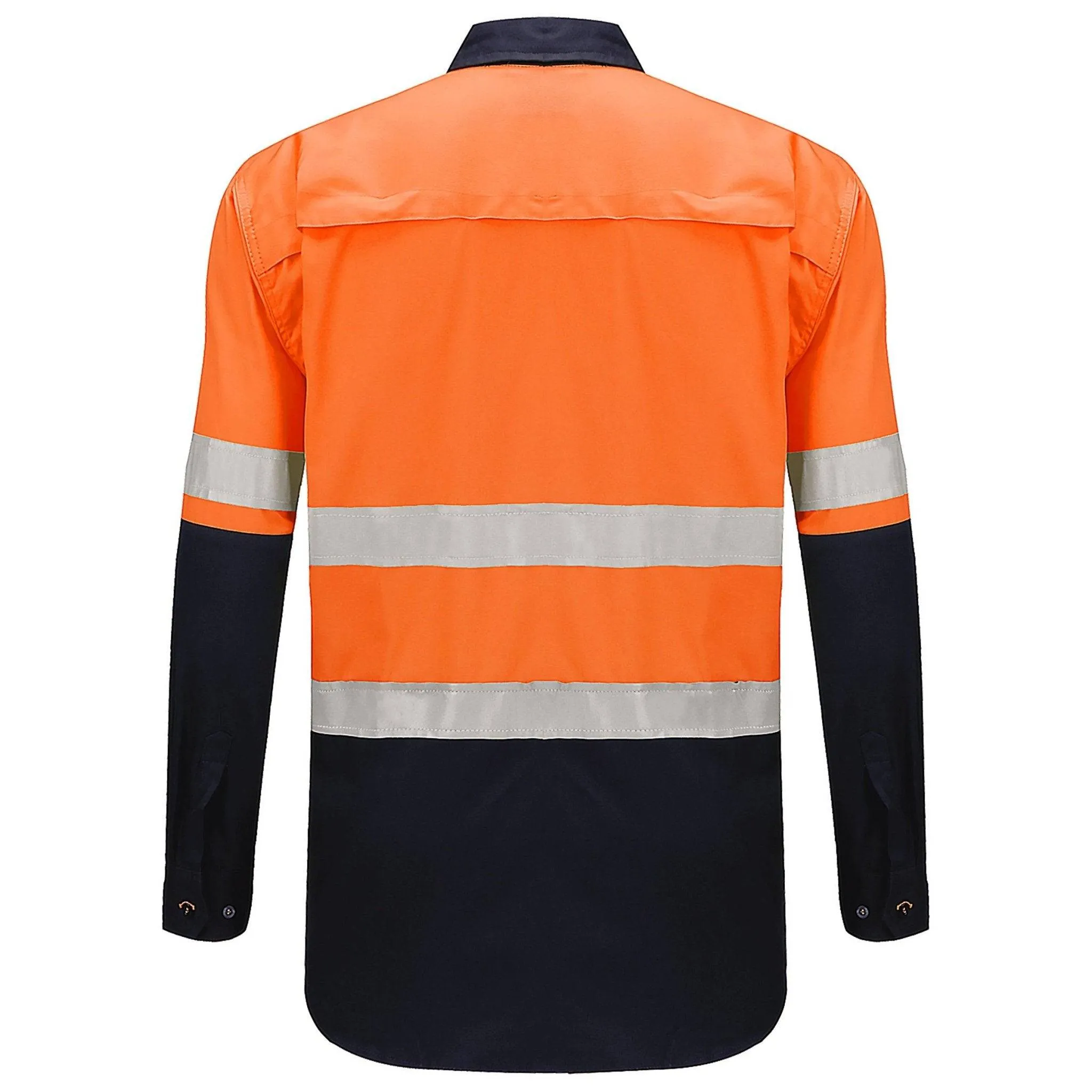 Big Bee Men's Hi Vis Shirts Reflective Tape, Long Sleeve