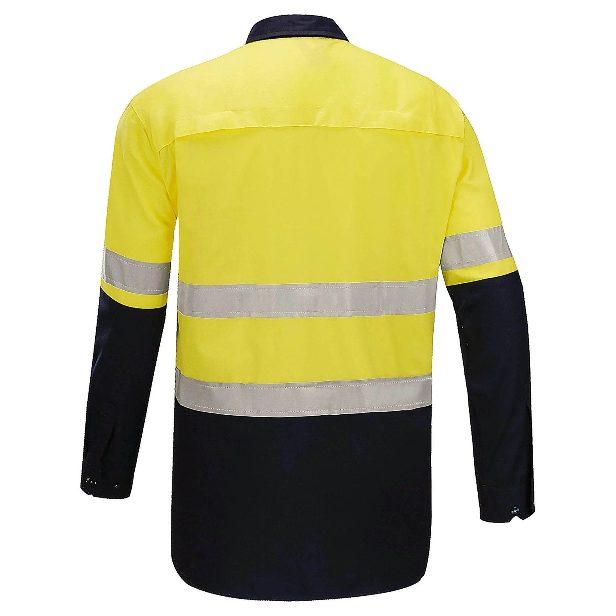 Big Bee Men's Hi Vis Shirts Reflective Tape, Long Sleeve