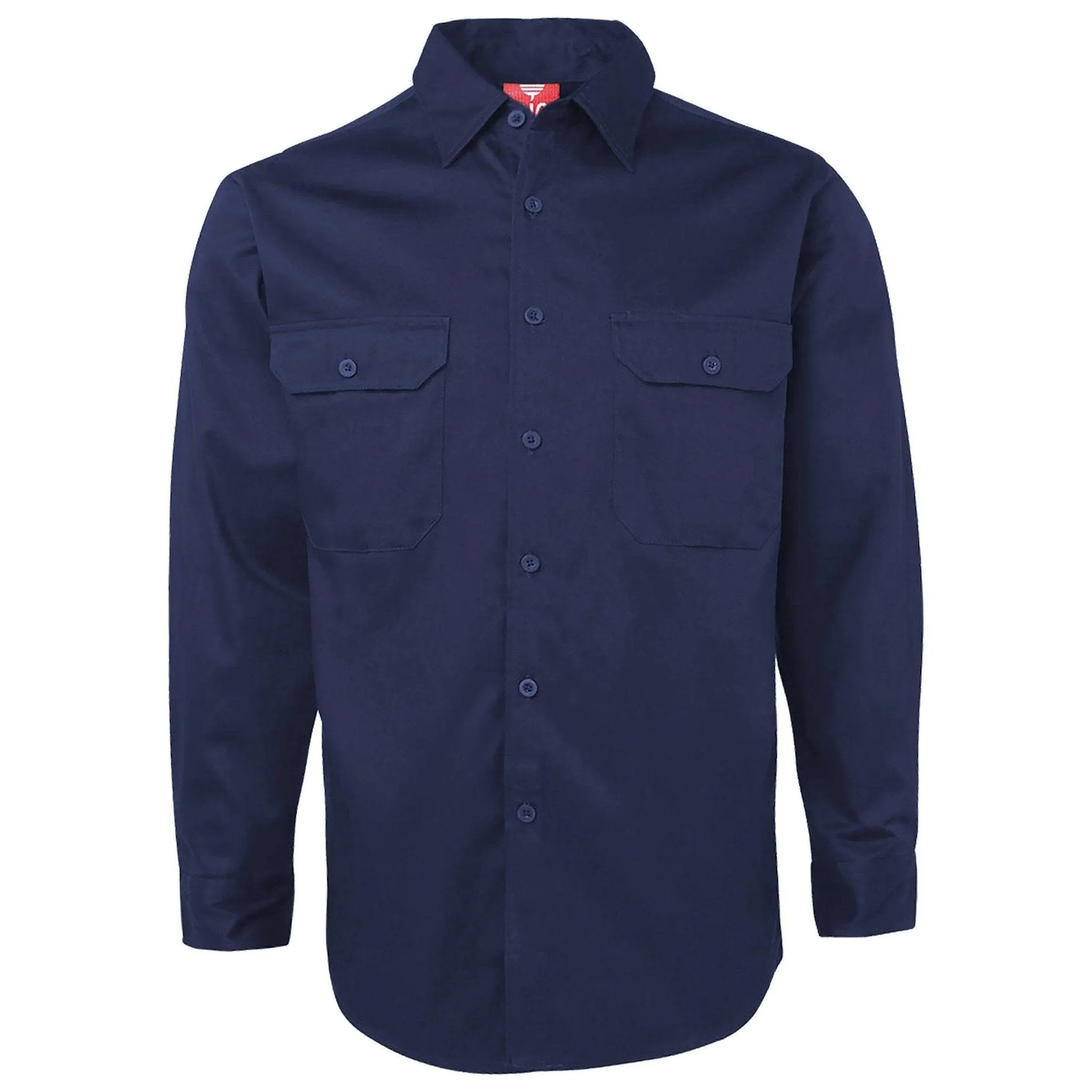 Big BEE Men's Work Shirt, Cotton Drill Traditional Workwear