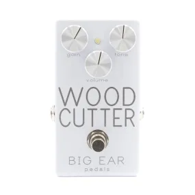 BIG EAR Pedals - WOODCUTTER Distortion - Festive AF White