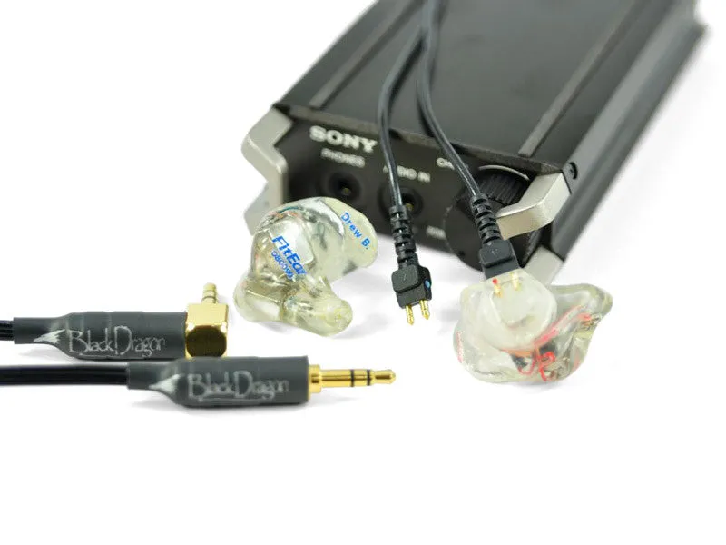 Black Dragon IEM V1 Cable for FitEar