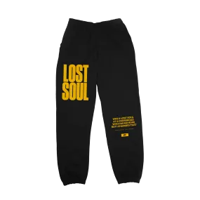 Black Lost Soul Sweatpants