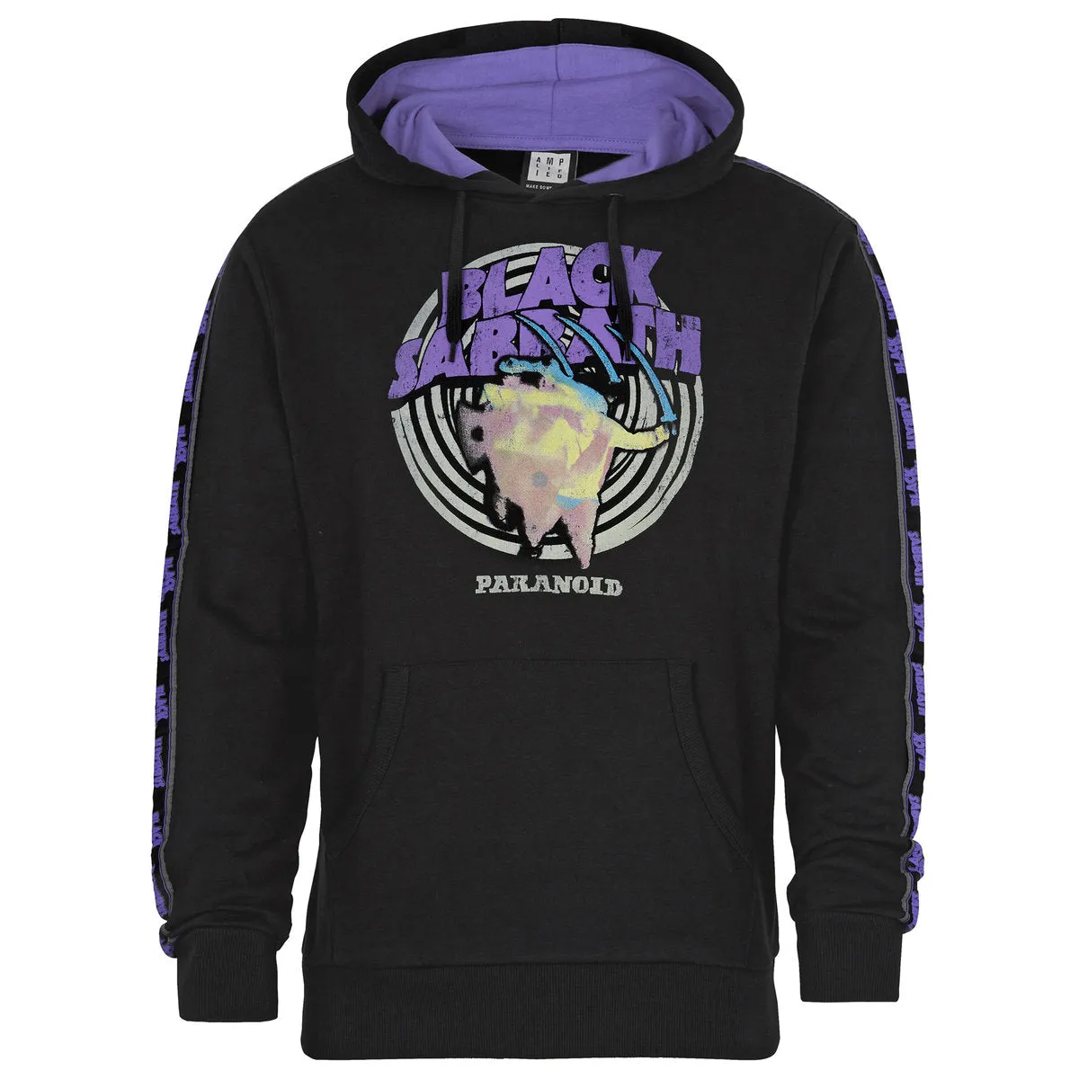 Black Sabbath Men's Taped Fleece Hoodie