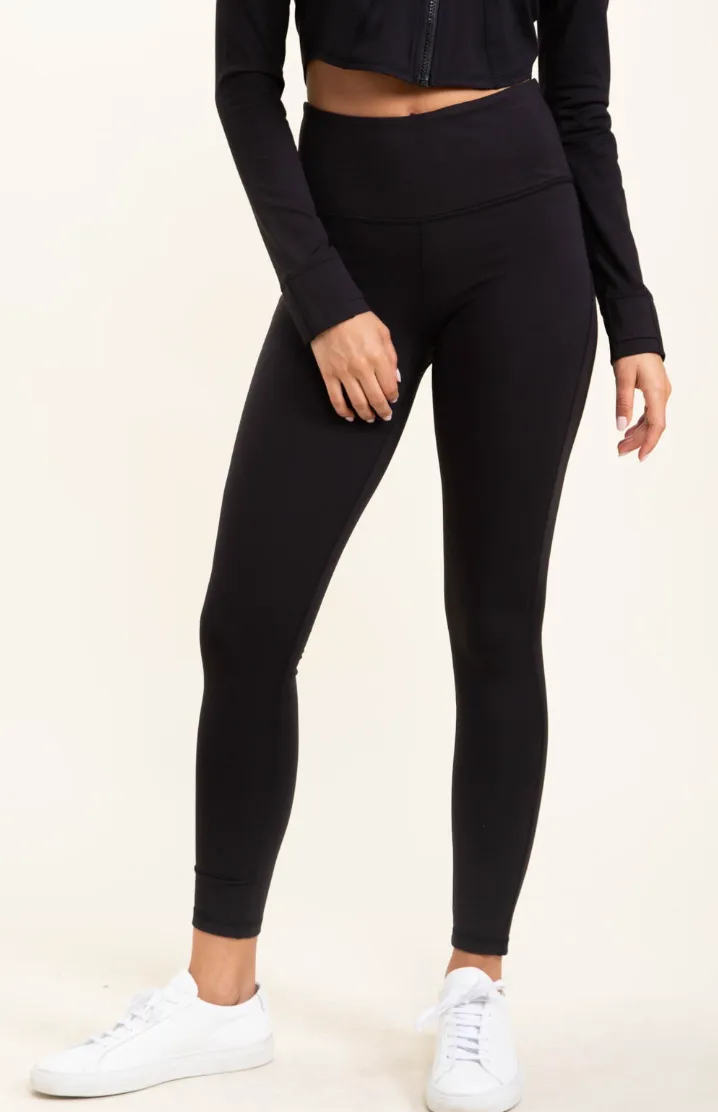 Black Tummy Control Leggings