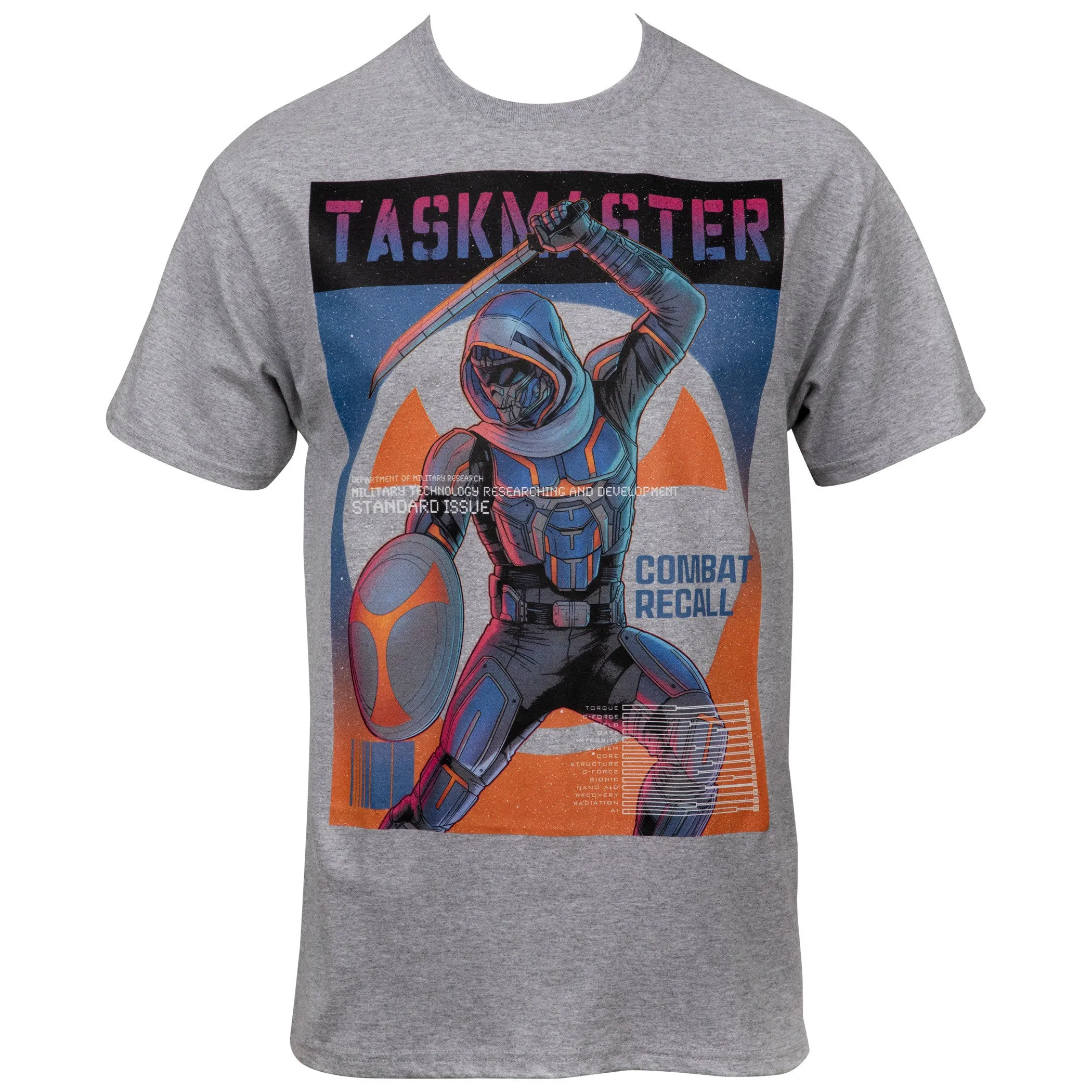 Black Widow movie Taskmaster Combat Recall T-Shirt