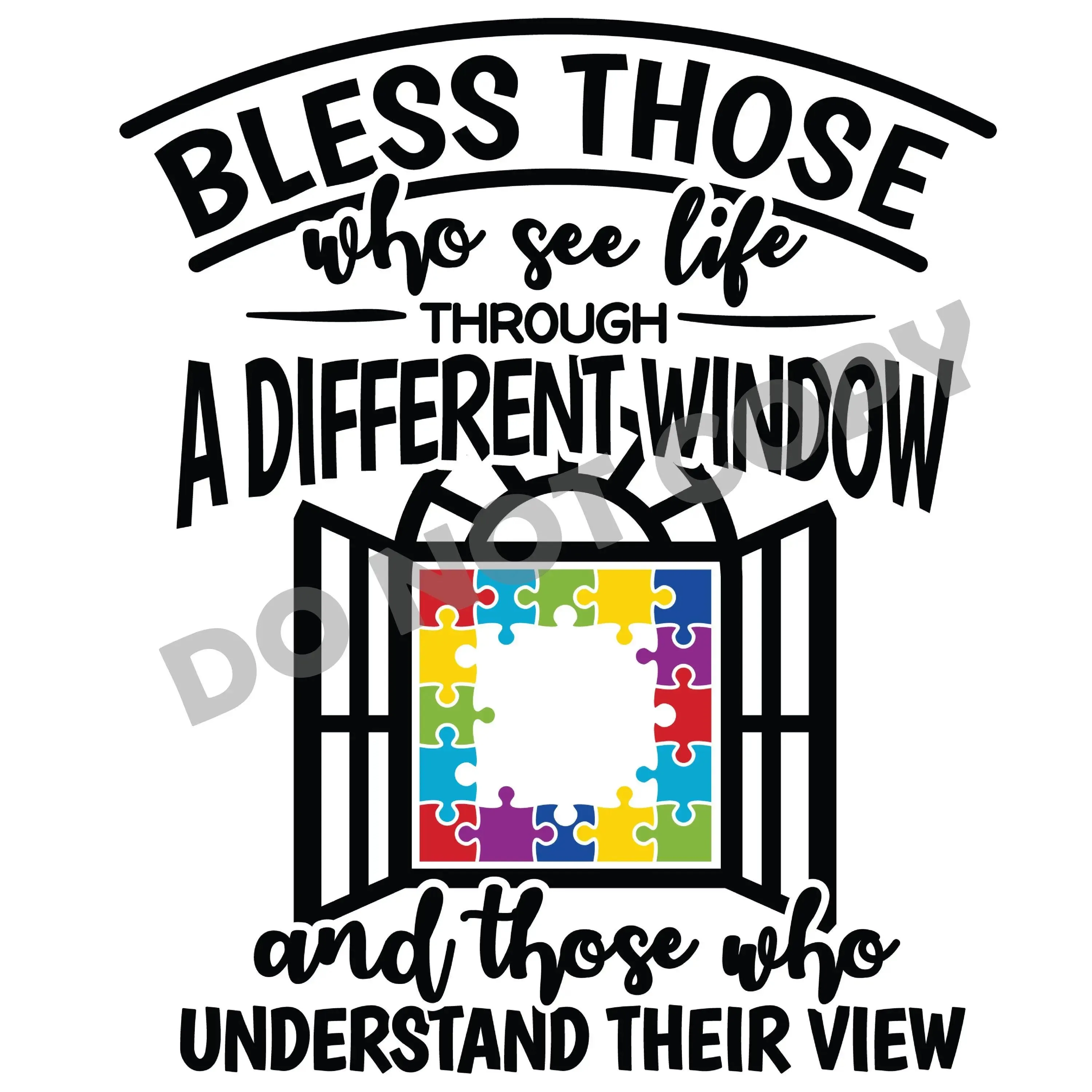 Bless Those Who See Life  - DTF Transfer