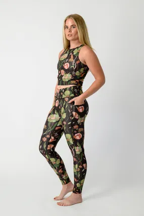 Botanical Garden Printed Yoga Leggings