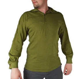 British Military - ECW Olive Green Thermal Top "Norgie" - Base Layer - Olive