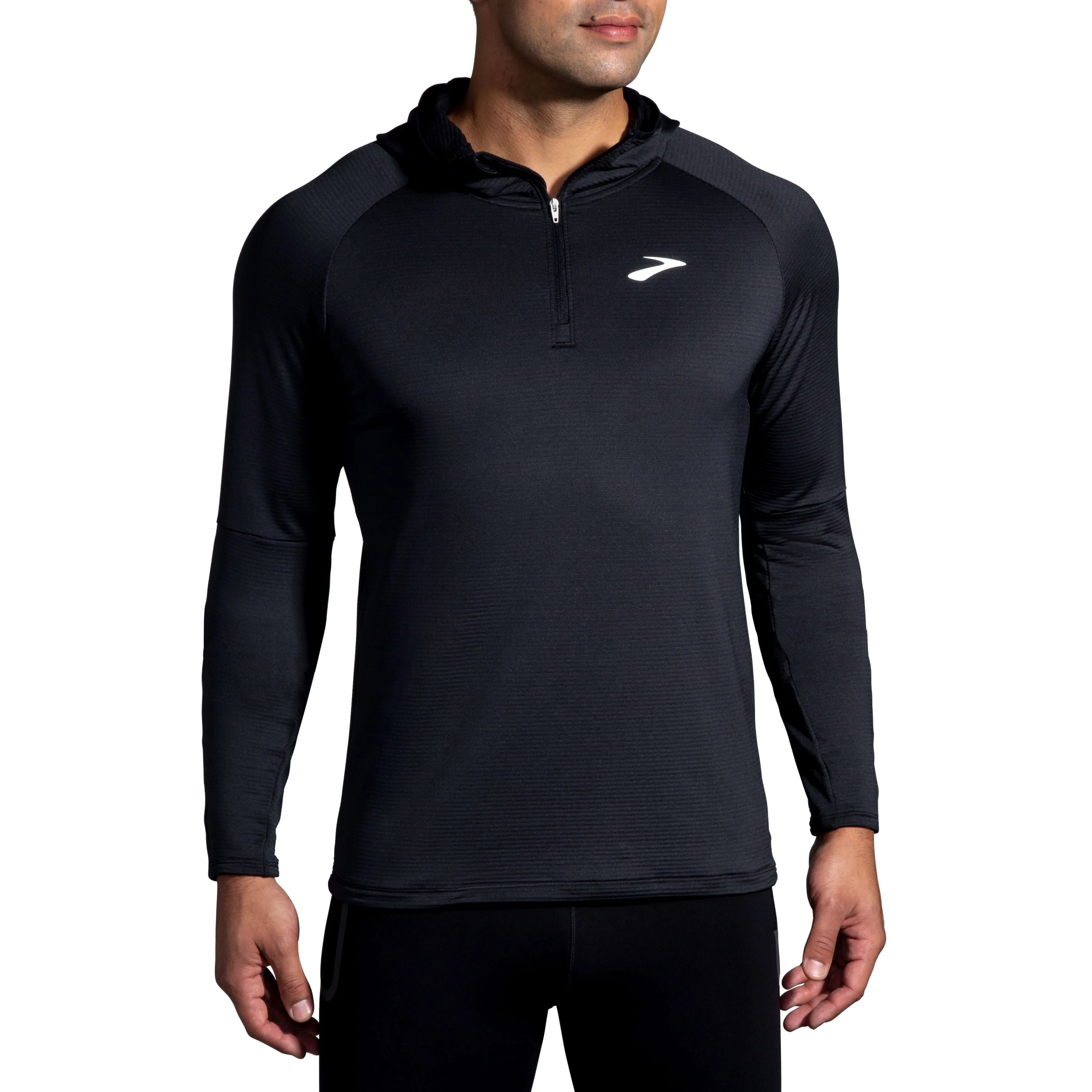 Brooks Men's Notch Thermal Hoodie 2.0