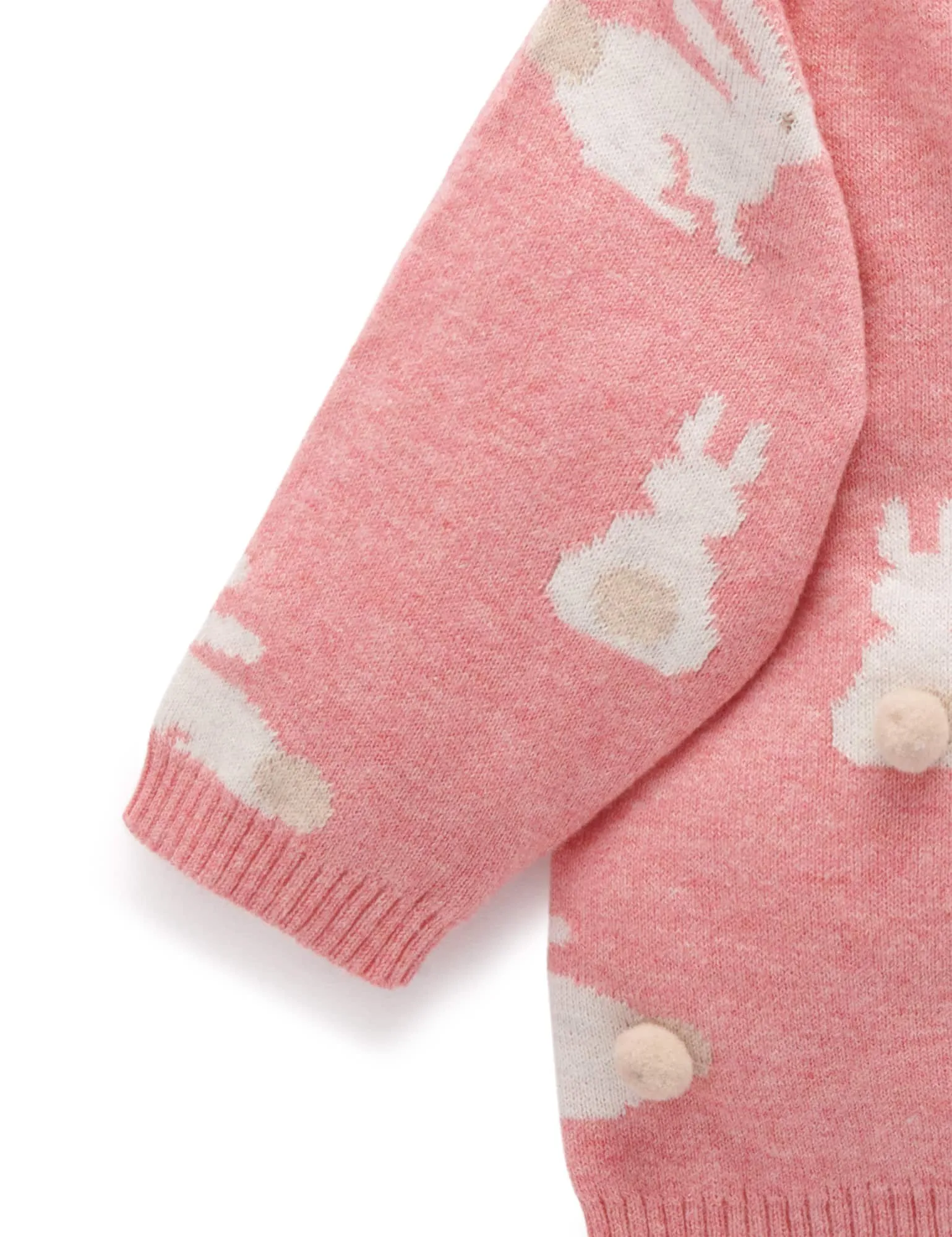 Bunny Friends Jumper - Rosie Jacquard