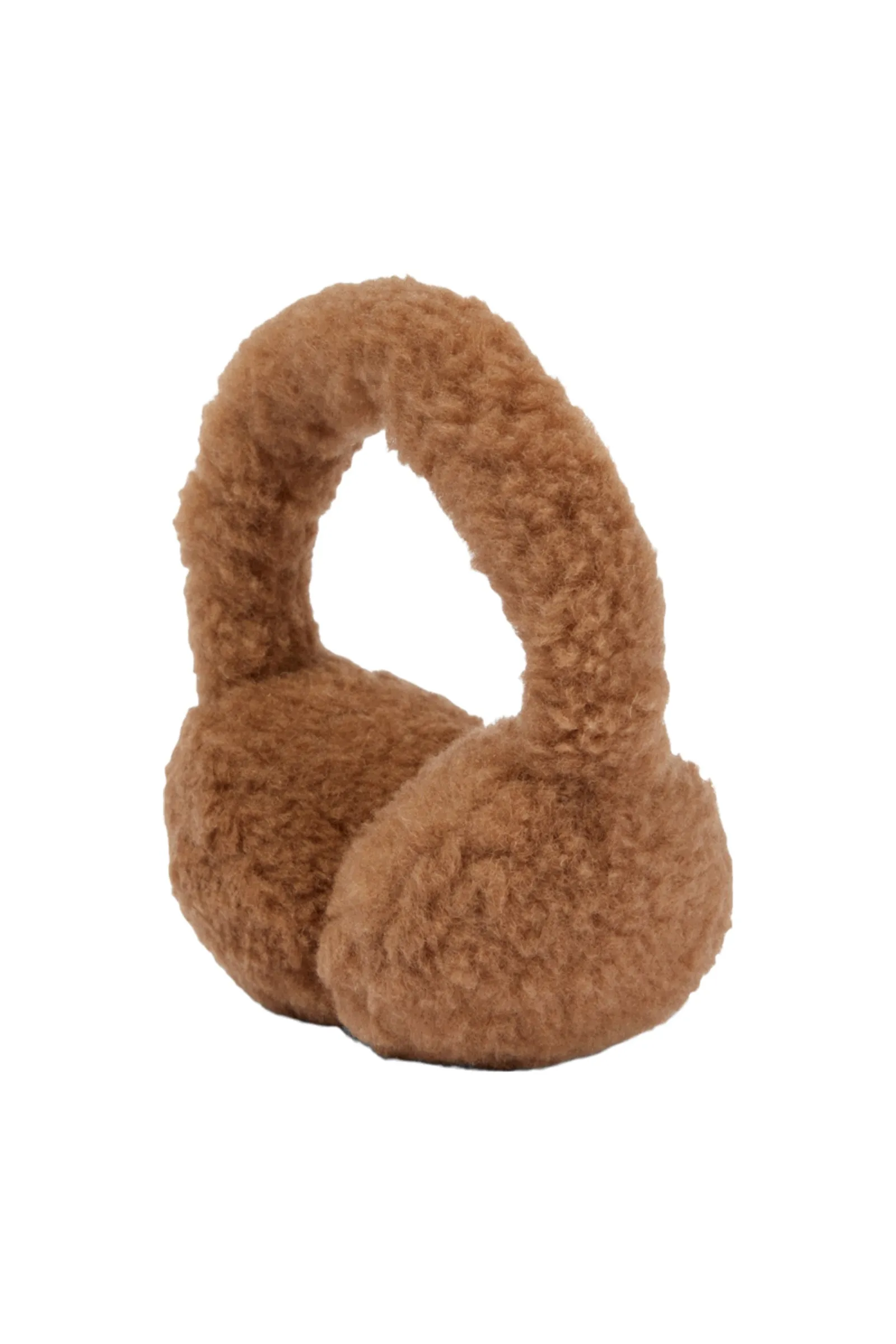 Camel Hair and Silk Ear Muffs