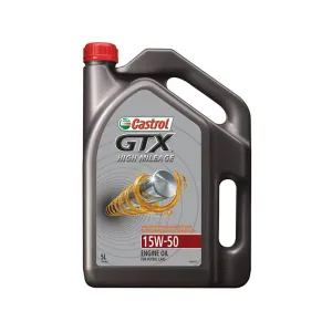 Castrol GTX High Mileage 15W50 5L - 3413802