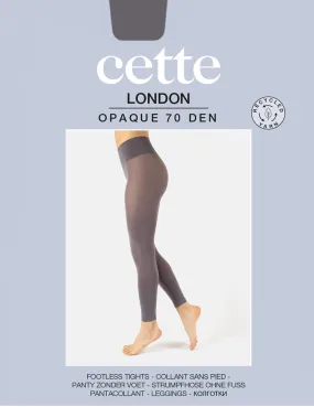 Cette ECO 70 Denier London Plus Size Leggings Excalibur