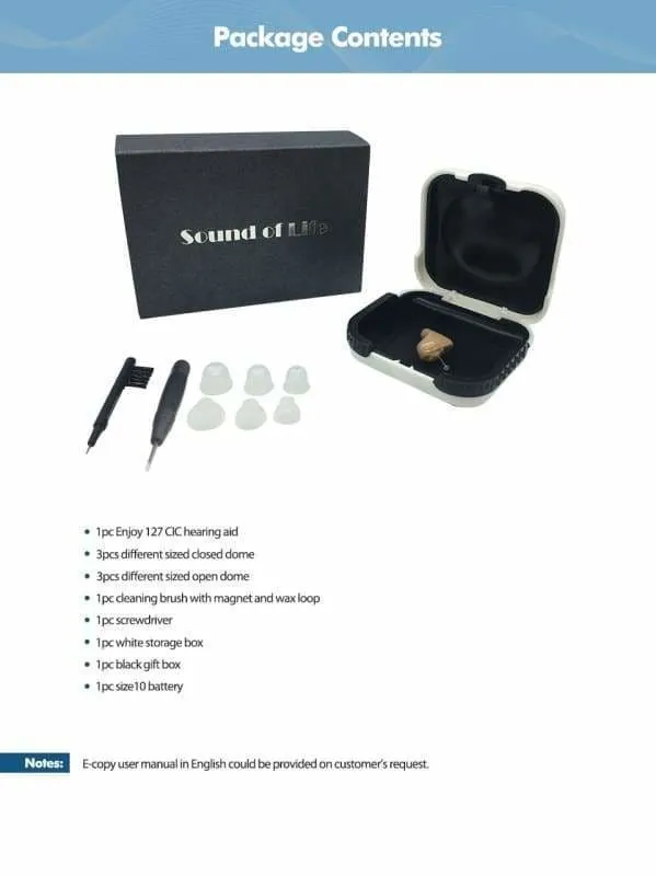 CIC Mini Hearing Aid Just For You