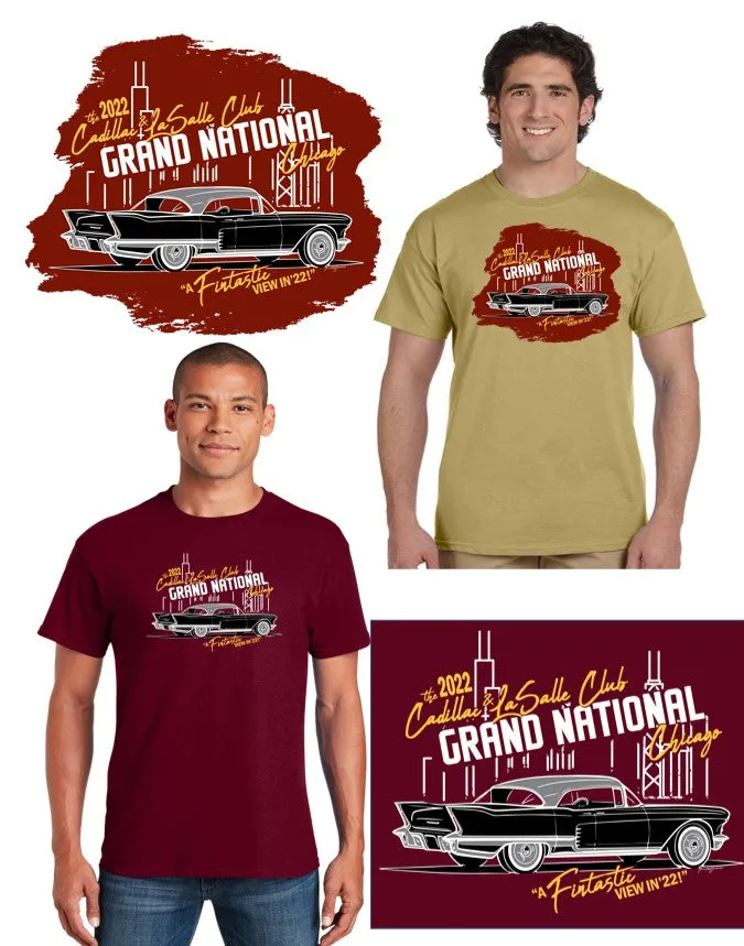 CLC Cadillac LaSalle CLUB 2022 Grand National T-Shirt