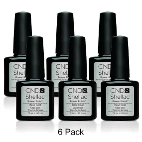 CND Shellac - Base Coat - 6 Pack (0.25 oz)