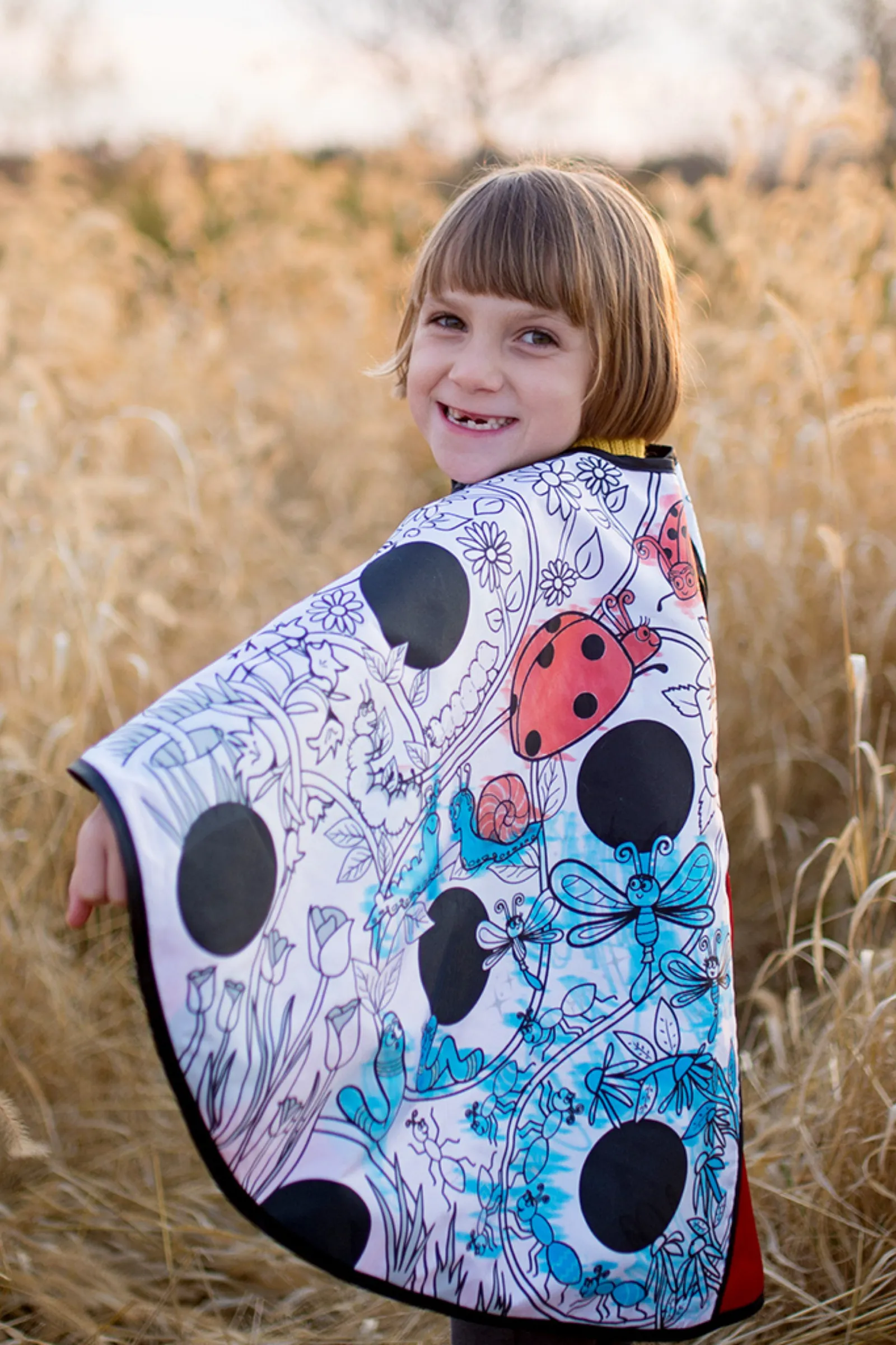 Colour-A-Ladybug Cape