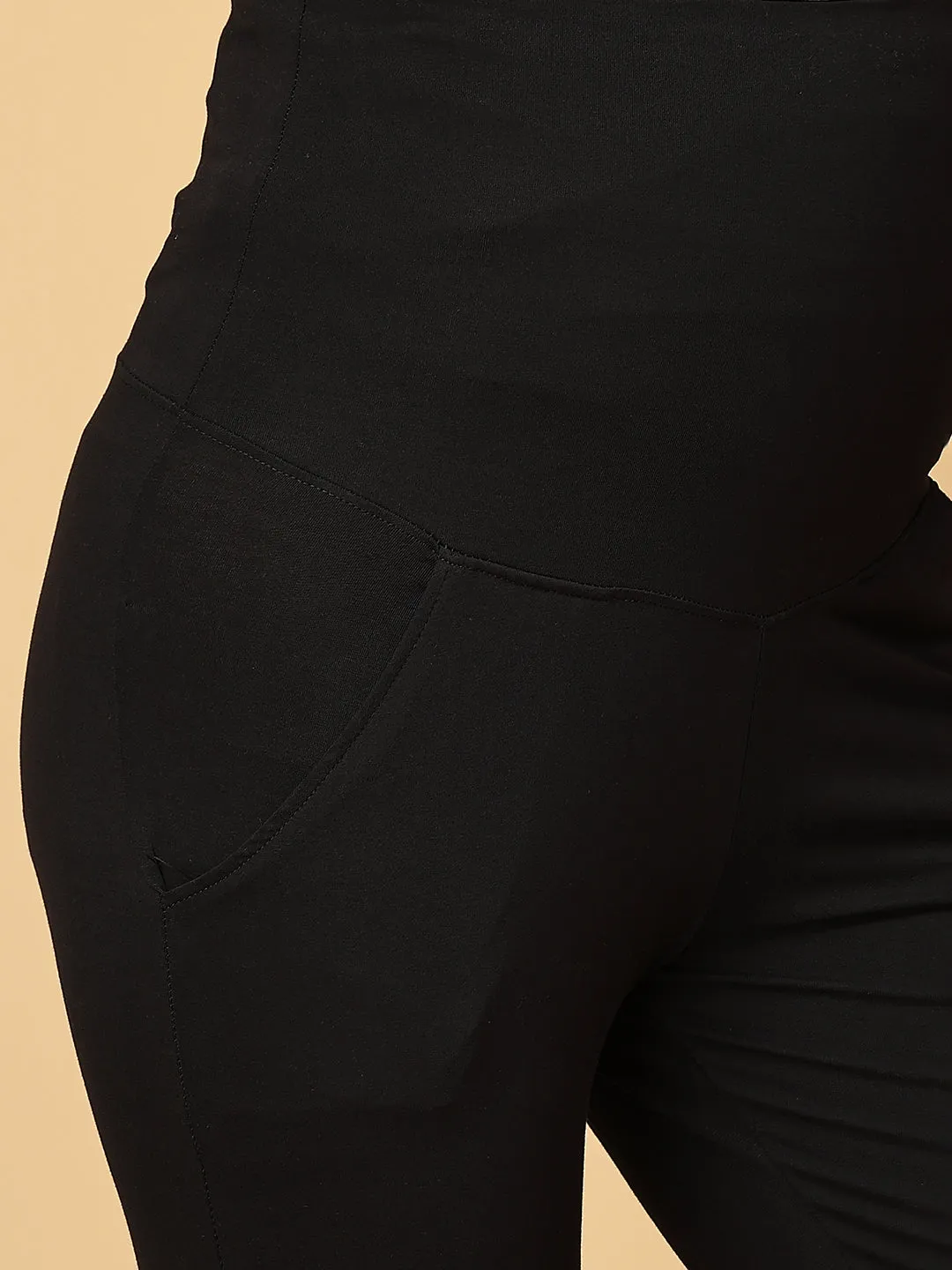 Comfy Maternity Leggings Black