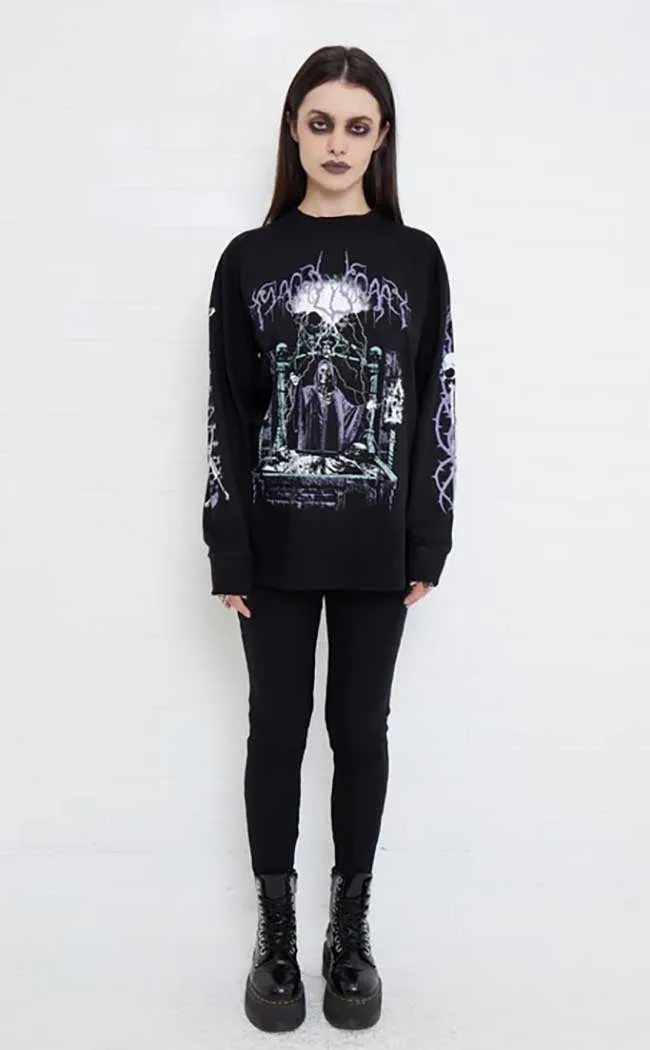 Crypt Wizard Long Sleeve Tee