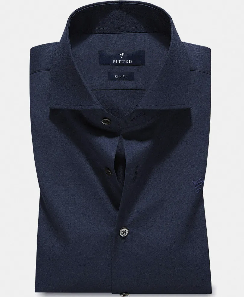 Dark Navy Shirt (Slim / Modern Fit)