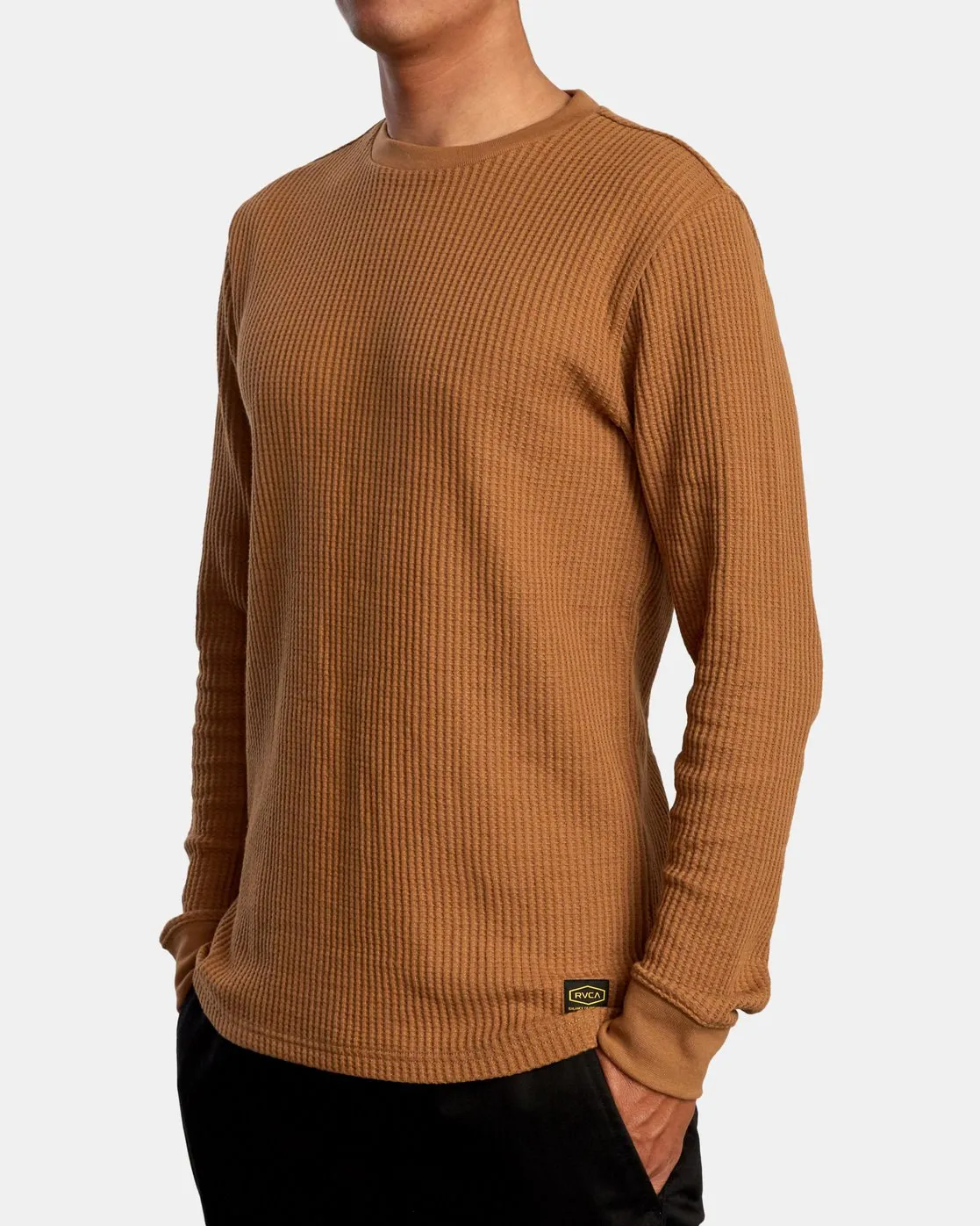 Dayshift Long Sleeve Thermal Shirt - Camel