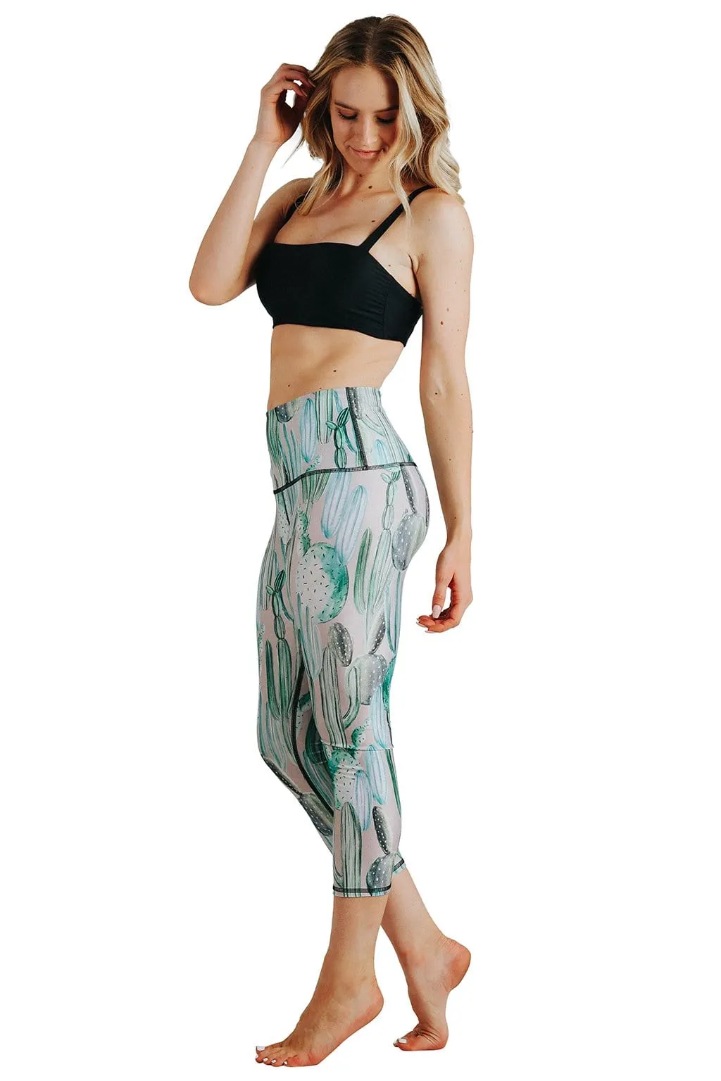 Don't Be a Prick Printed Yoga Crops