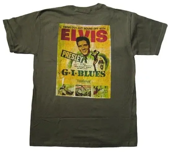 Elvis GI Blues Poster T-Shirt