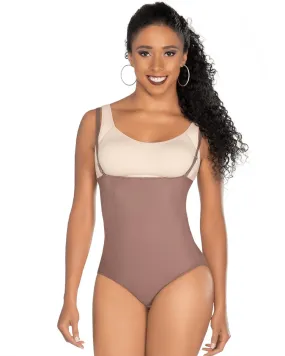 Equilibrium Soft And Smooth Shapewear Straight Back Bodysuit