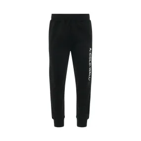 Essential Logo Cotton Sweatpants in Black