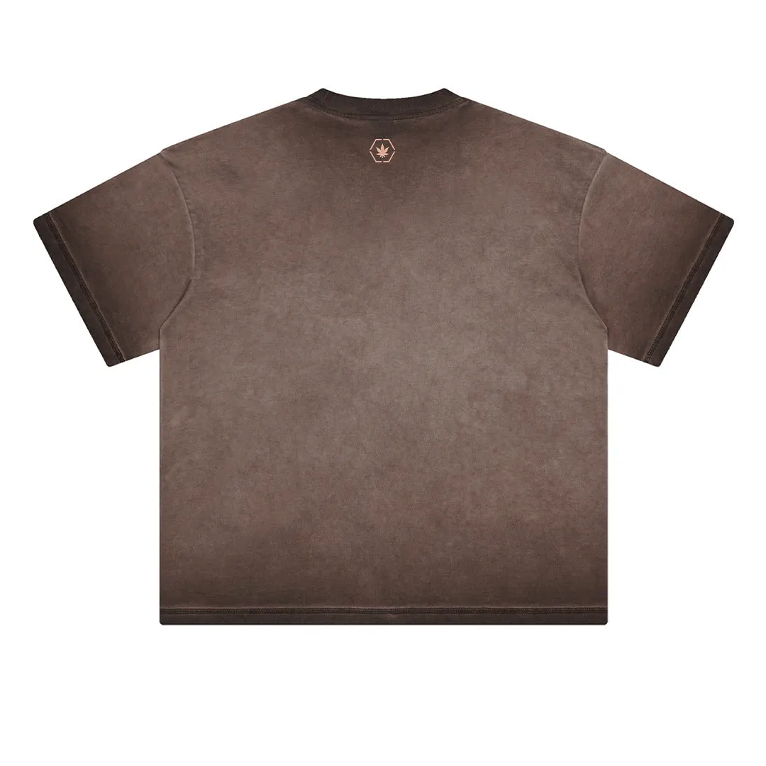 Euphoria : Washed Tee Brown