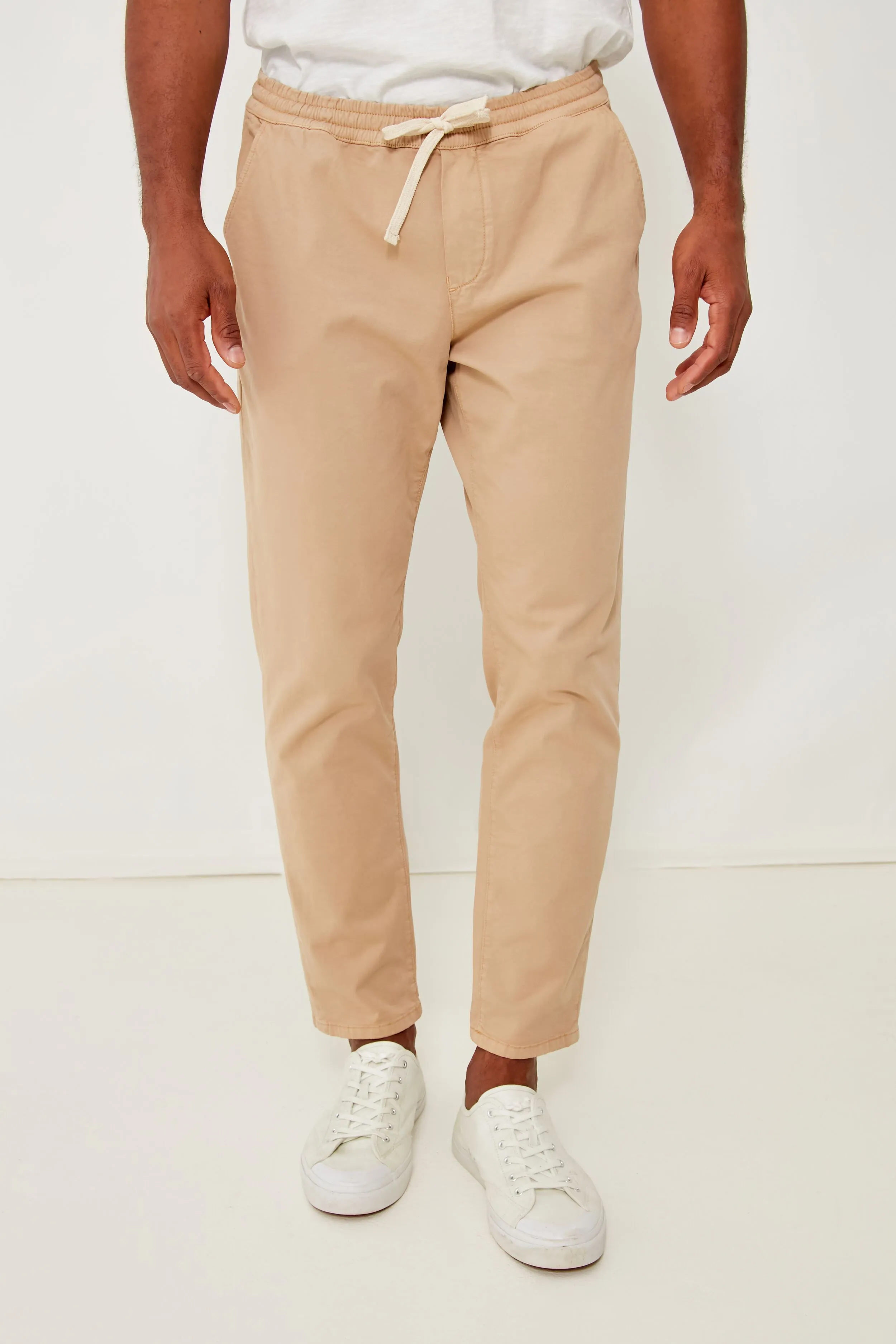 Faded Khaki Athletic Fit Saturday Pant